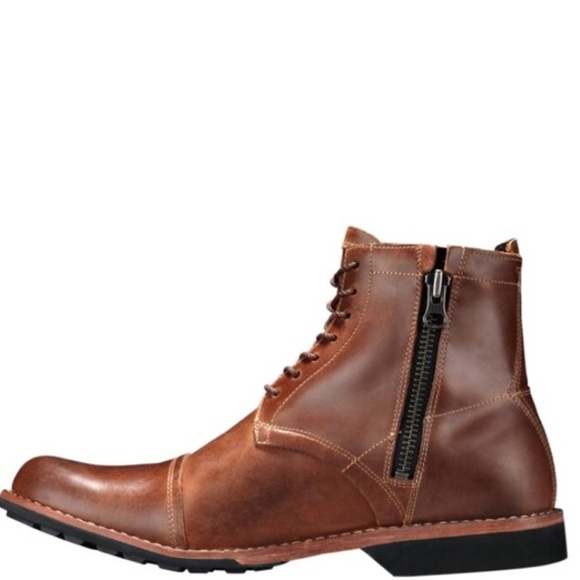 timberland mens zip up boots
